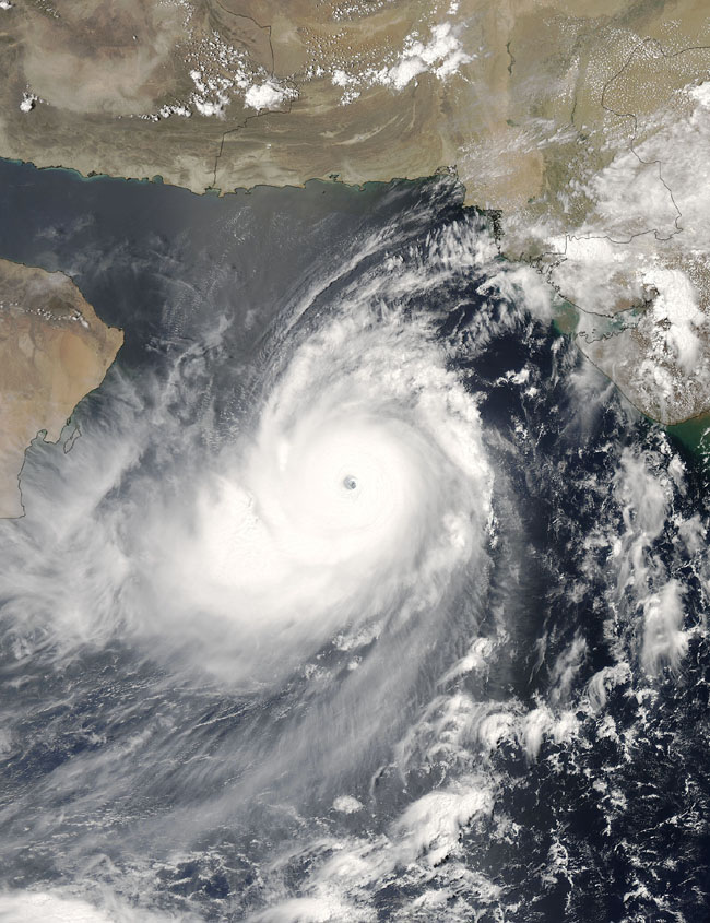 Tropical Cyclone Gonu - MODIS