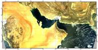 Composite image of the Gulf of Oman. MODIS/Terra and MODIS/Aqua data (September 16, 2002)