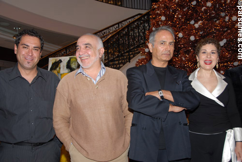Farzad Kohan, Hamid Mirghanbari, Ali Farhoodi, Noushin Moeini - by QH - Beverly Hills (November 30, 2006)