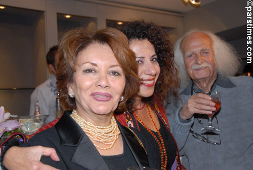 Mrs. Tajer, Firoozeh Khatibi, Farhang Farahi  - by QH - Beverly Hills (November 30, 2006)
