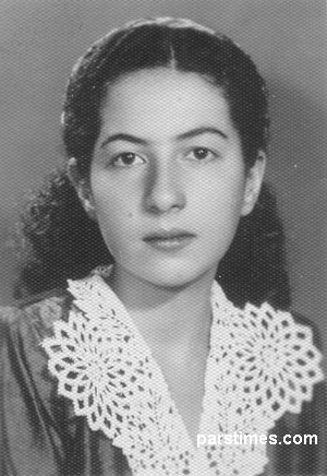 Massoumeh Seyhoun (Photo from my family's collection