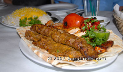A Persian Feast: Kabab Soltani & Jojeh