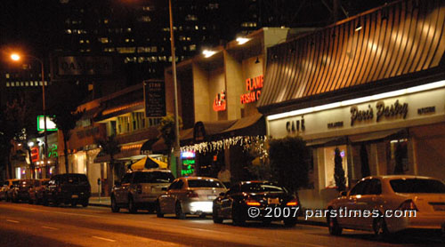 Westwood is home to numerous Persian Restaurants and businesses