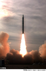 Test of Sajjil-2 missile with a range of about 1,200 miles - December 2009