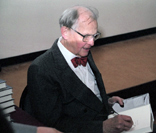 Professor Richard Nelson Frye signing his latest book for fans - by QH