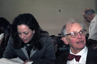 Professor Richard Nelson Frye and Dr. Niloofar Farnoody - by QH
