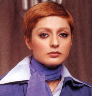 Googoosh with short hair - early 70s