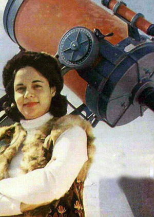 Astronomer Dr. Shahla Solhju - 1960s