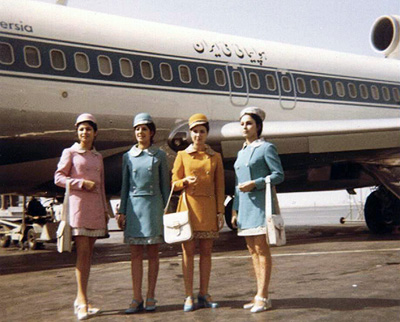Iran Air flight attendants