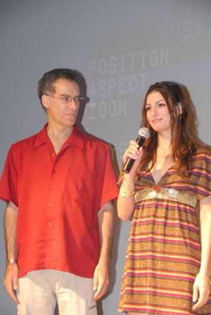 Carolena Sabah at the screening of her short film - by QH