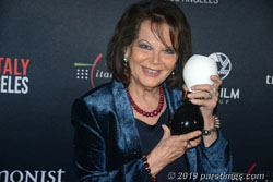 Claudia Cardinale honored with Career Award - LA (January 30, 2019) - by QH