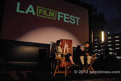 Leonard Nimoy & Jenn Murphy  - LA (June 16, 2012) - by QH