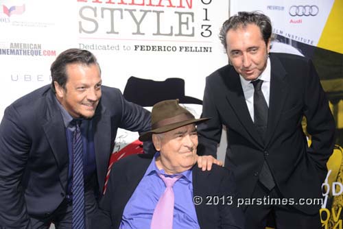 Gabriele Muccino, Bernardo Bertolucci, Paolo Sorrentino - Hollywood (November 14, 2013