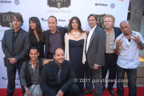 Cast and Crew of La Hora Cero - Hollywood (July 25, 2011) by QH