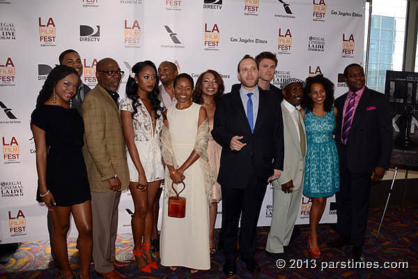 Director Jake Goldberger and the cast of  Life of a King - LA (June 22, 2013) - by QH