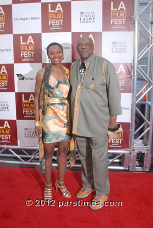 Louis Gossett Jr.; Barbara Eve Harris - LA (June 20, 2012)