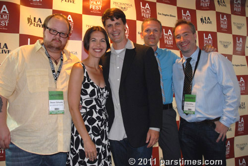 Actor Steven Schaefer, Actress Janelle Schremmer,  Troy Schremmer, Greg Wise, Chad Anthony Miller - LA (June 19, 2011) by QH