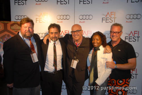 Rodney Ascher, Tim Kirk and Crew of Room 237 - Hollywood (November 4, 2012)- by QH