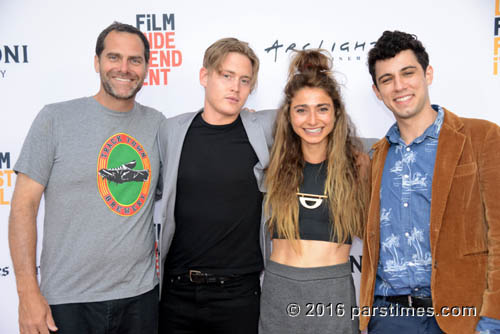 Andy Buckley, Chase Offerle and co-directors Alexi Pappas and Jeremy Teicher - Culver City (June 4, 2016)