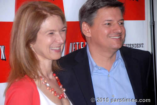 Dawn Hudson & Chief Content Officer for Netflix, Inc. Ted Sarandos - LA (June 25, 2010) - by QH