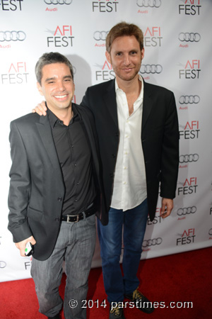 Producer Matias Mosteirin and director Damian Szifron - Hollywood (November 8, 2014)