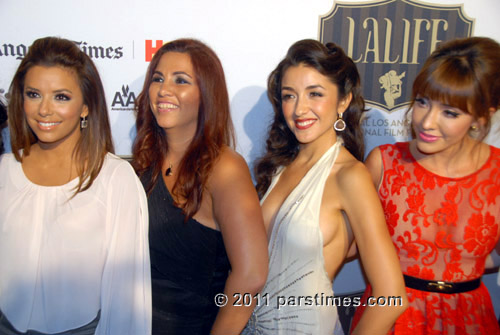 Eva Longoria, Gabriela Tagliavini, Yvette Yates, Fernanda Romero - Hollywood (July 24, 2011) by QH