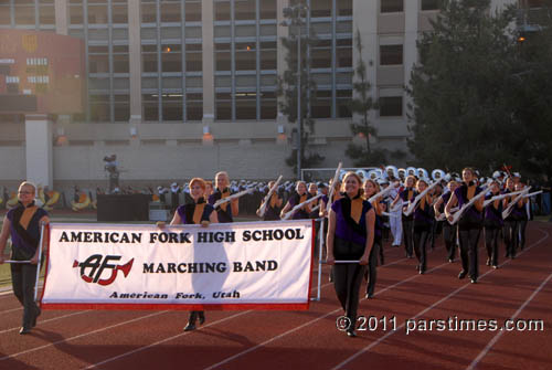 The American Fork High School Marching Band - by QH