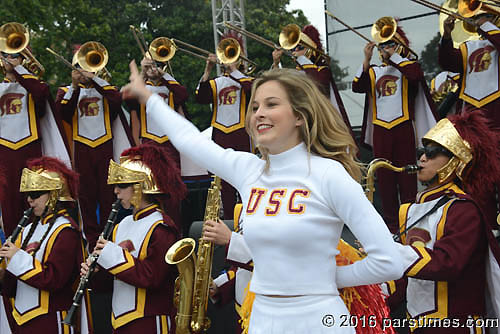 USC Song Girl - USC (April 9, 2016) - by QH