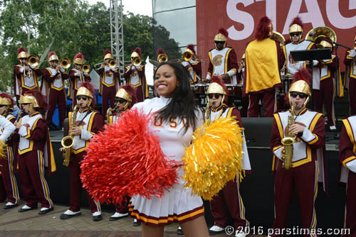 USC Song Girl - USC (April 9, 2016) - by QH