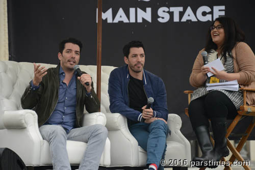 Jonathan Scott and Drew Scott, authors of 'Dream Home: The Property Brothers? Ultimate Guide to Finding & Fixing Your Perfect House,' interviewed by Yvonne Villarreal - USC (April 9, 2016) - by QH