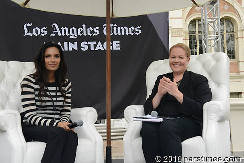 Padma Lakshmi, author of 'Love, Loss, and What We Ate: A Memoir,' interviewed by Noelle Carter - USC (April 9, 2016) - by QH