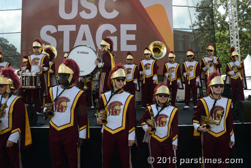 USC Trojan Marching Band - USC (April 10, 2016) - by QH