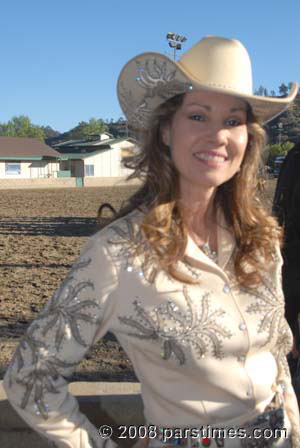 Julee Brady of Cowgirls Historical Foundation - Burbank (December 28, 2008) - by QH