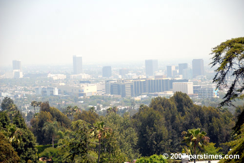 View of Century City from Greystone Mansion - Beverly Hills (June 10, 2007) - by QH