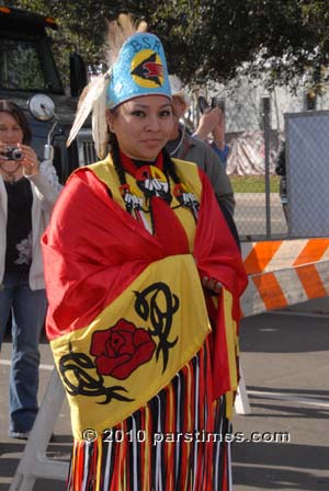 Native American: RFD-TV Float 'One Nation' - Pasadena (December 31, 2010) - by QH