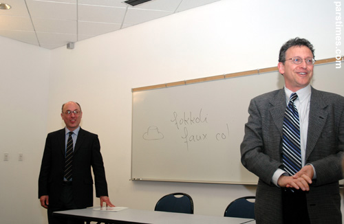 Dr. Daniel J. Schroeter & Dr. Houchang Chehabi - UCI (January 10, 2006) - by QH