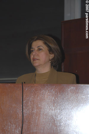 Dr. Nayereh Tohidi introduced Dr. Rahimieh - UCLA (January 21, 2007) - by QH