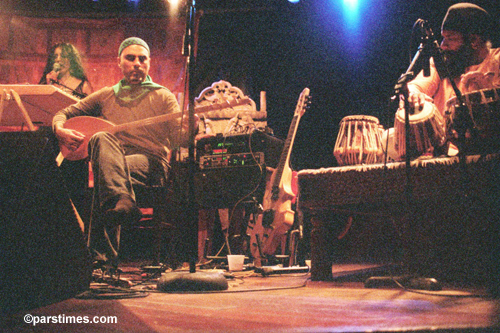 Azam Ali, Ramin Torkian, Satnam Ramgotra - NIYAZ Concert at the Knitting Factory in Hollywood, August 25, 2005 - by QH