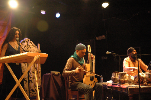 Azam Ali, Ramin Torkian, Satnam Ramgotra -NIYAZ Concert at the Knitting Factory in Hollywood, August 25, 2005 - by QH