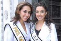 Iranian American Beauty Queens: Shally Zomorodi & Samira Houshiar - Los Angeles - by QH (March 16, 2007