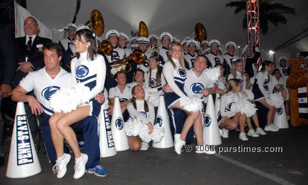 Penn State Cheerleaders  & Band Members- by QH