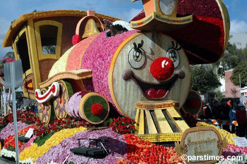 The City of Glendale's Float 'Imagination Express' - Pasadena (January 3, 2006) - by QH