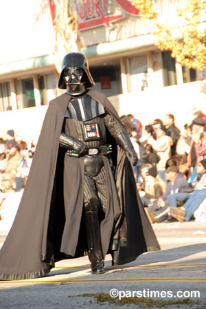 Star Wars character Darth Vader  - Pasadena (January 1, 2007) - by QH