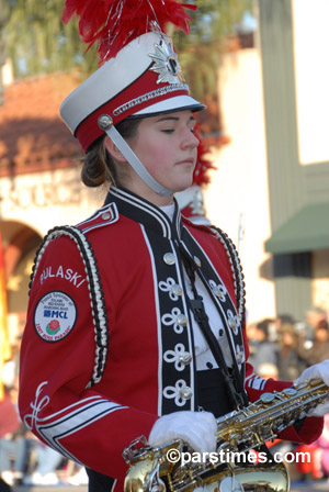 Pulaski High School Band Member - Pasadena (January 1, 2007) - by QH