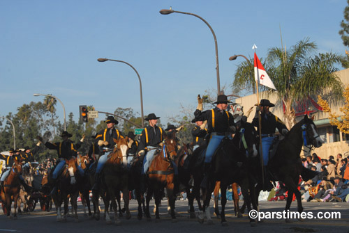 First Cavalry Division's Horse Cavalry Detachment, Forth Hood Texas - Pasadena (January 1, 2007) - by QH