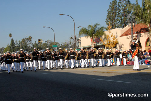 United States Marine Corps Mounted Color Guard - Pasadena (January 1, 2007) - by QH
