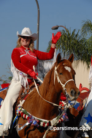 Painted Ladies Rodeo Rider - Pasadena (January 1, 2007) - by QH