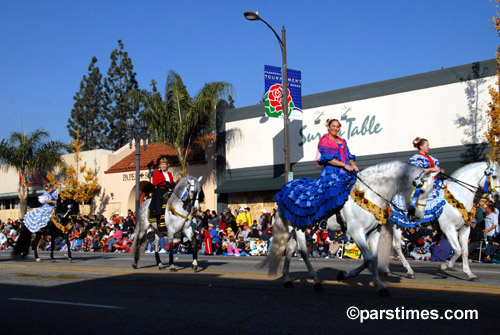 Andalusians of the Spanish Fiesta  - Pasadena (January 1, 2007) - by QH