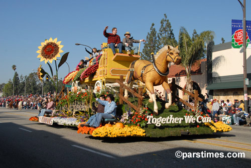 Kiwanis International Float: Together We Can - Pasadena (January 1, 2007) - by QH
