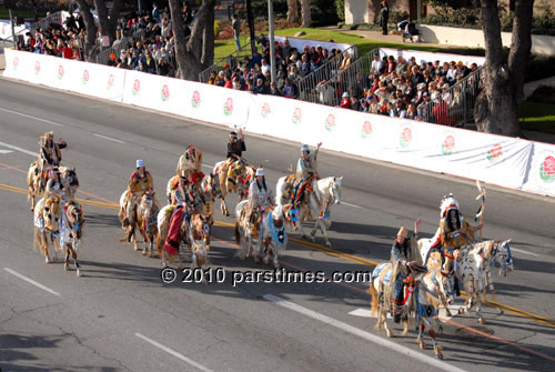 Calizona Appaloosa Horse Club Riders - Pasadena (January 1, 2010) - by QH